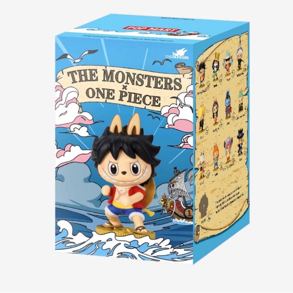 Pop Mart - The Monsters x One Piece Series Figurine - blind box labubu